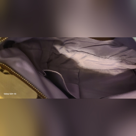 Coach Signature Canvas Purse - Picture 7 of 8